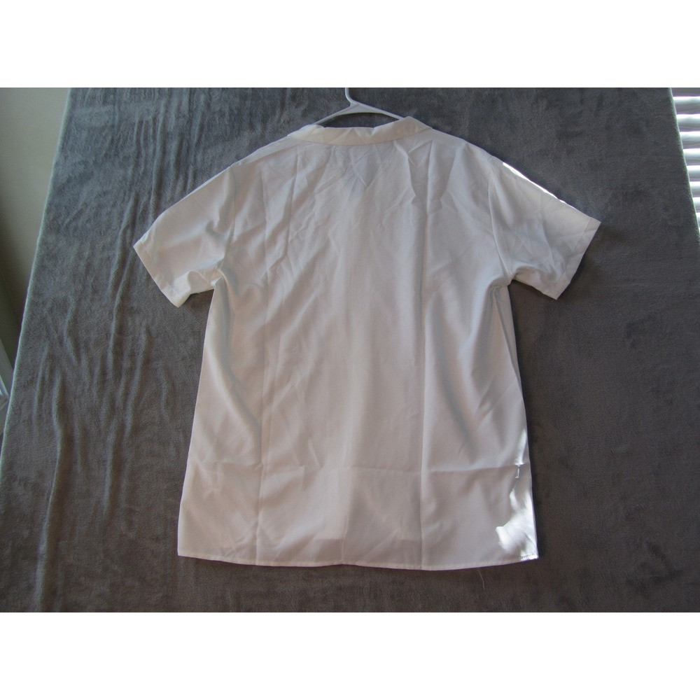 Manfinity Two Piece Set Mens XL White Camp Collar Shirt and Shorts Co-ord - Picture 6 of 10